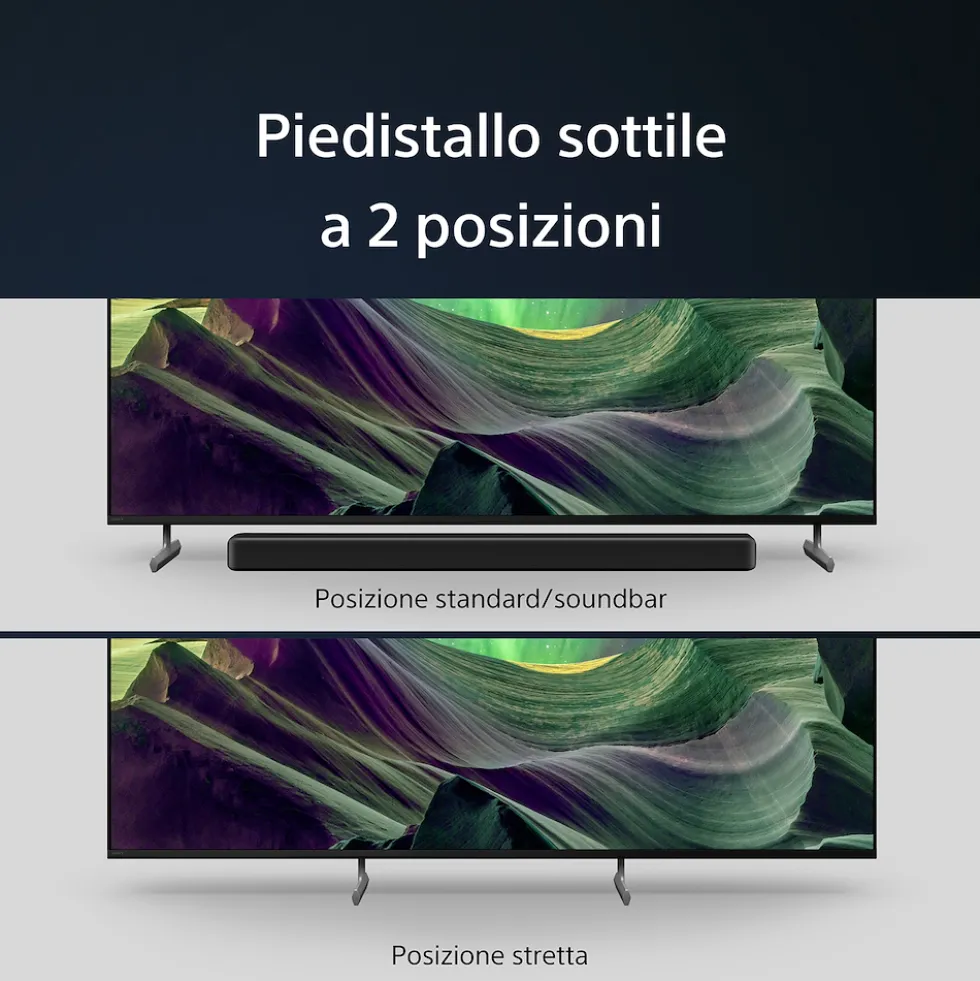 Smart TV Sony Bravia 55" KD55X85LAEP con pannello 4K Full Array LED