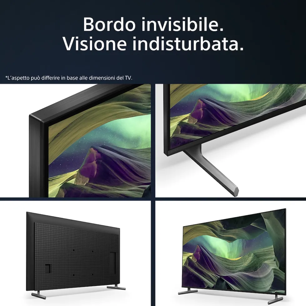 Smart TV Sony Bravia 55" KD55X85LAEP con pannello 4K Full Array LED