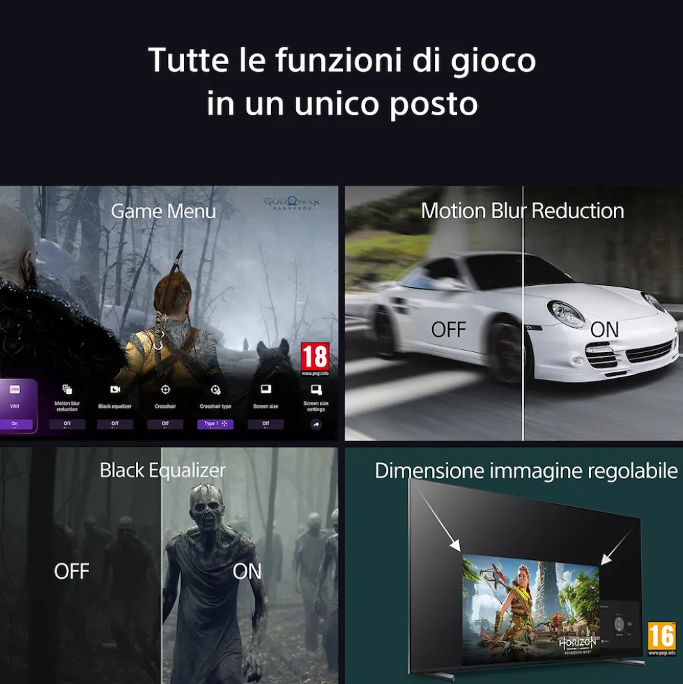 Smart TV Sony Bravia XR OLED 55" 4K UHD con processore Cognitive Processor XR