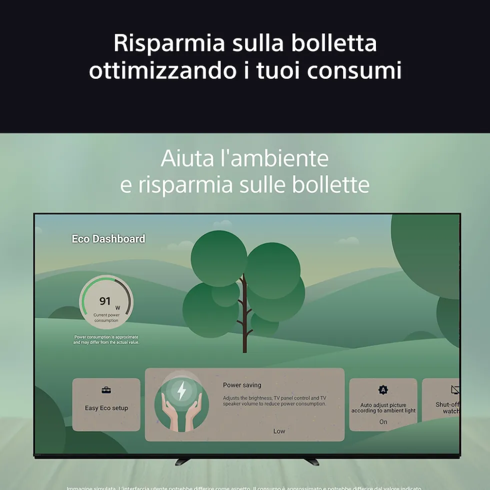 Smart TV Sony Bravia XR OLED 55" 4K UHD con processore Cognitive Processor XR