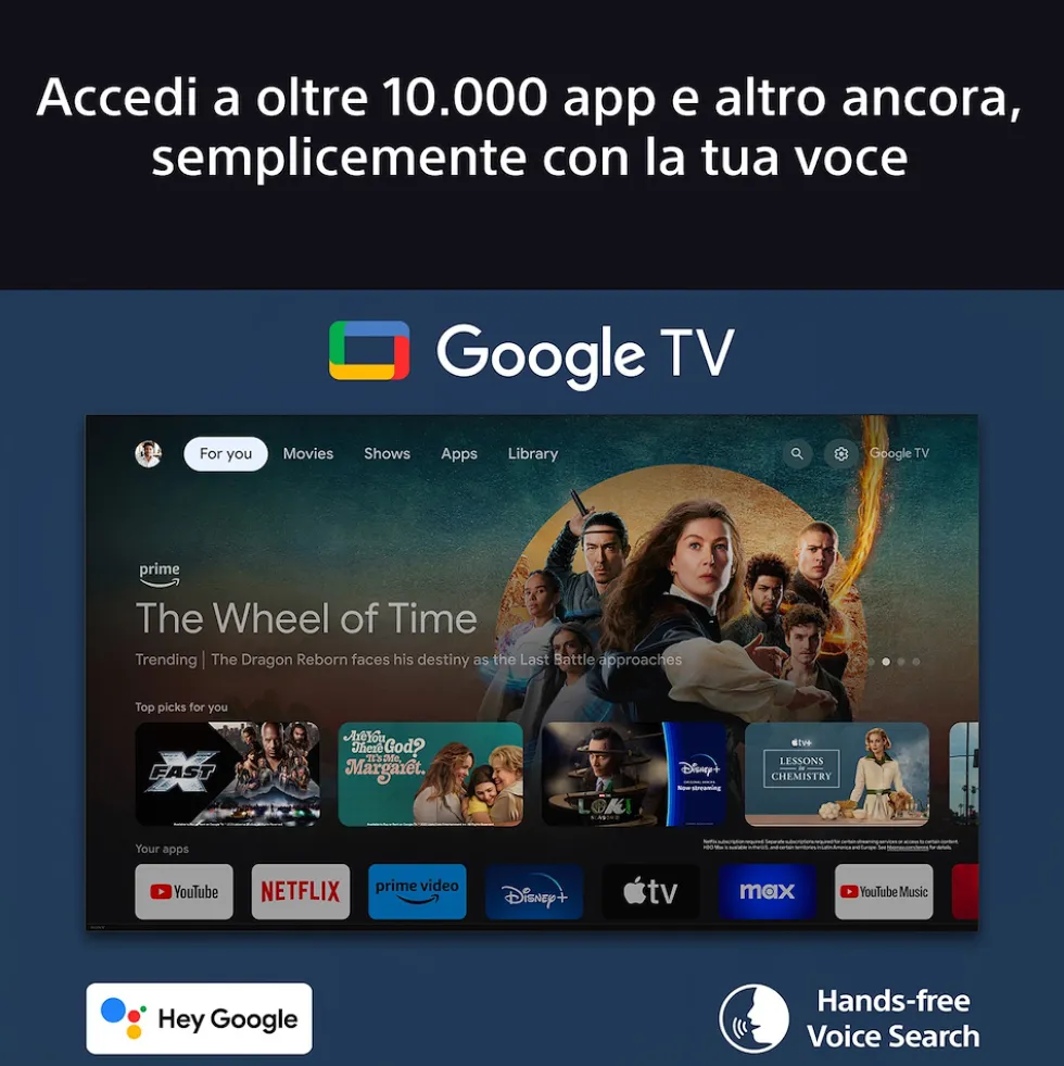 Smart TV Sony Bravia XR OLED 55" 4K UHD con processore Cognitive Processor XR