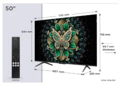Smart TV TCL 50C69K Mini LED 4K 50