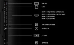 Smart TV TCL 55C6K PRO QD-Mini LED 144Hz