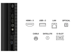Smart TV TCL 75T69C QLED 75 pollici 4K Google TV