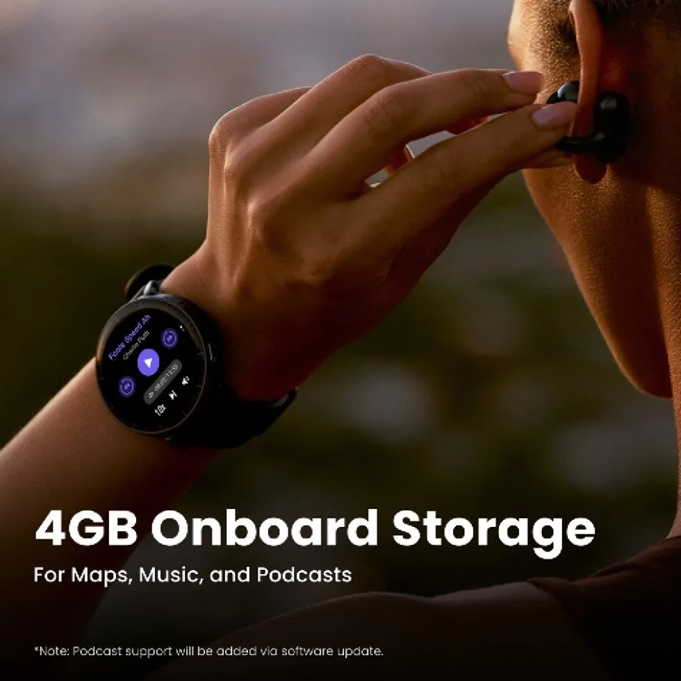 Smartwatch Amazfit Active Max Black con display AMOLED