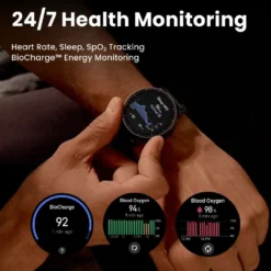 Smartwatch Amazfit Active Max Black con display AMOLED