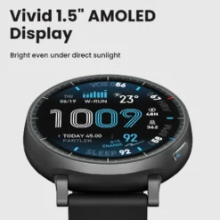 Smartwatch Amazfit Active Max Black con display AMOLED