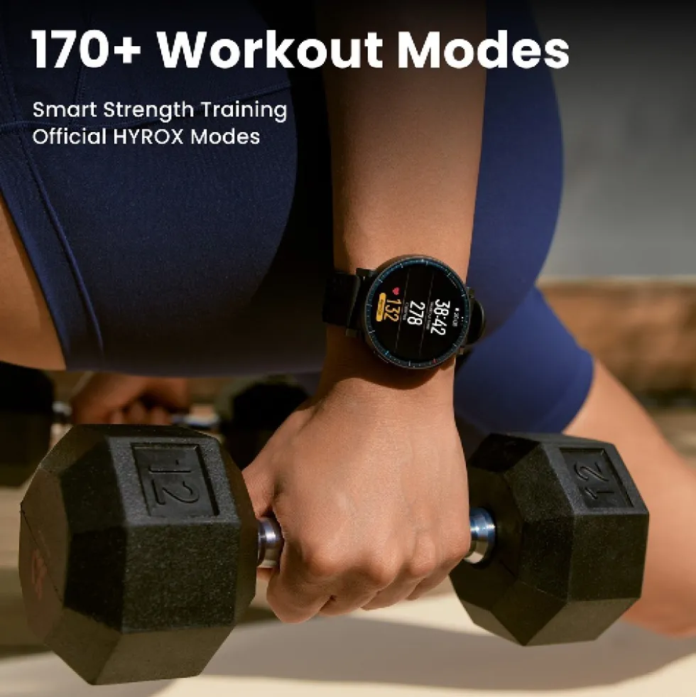 Smartwatch Amazfit Active Max Black con display AMOLED
