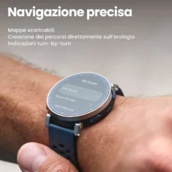 Smartwatch Amazfit Active 3 Premium Atlas Blue con GPS e NFC