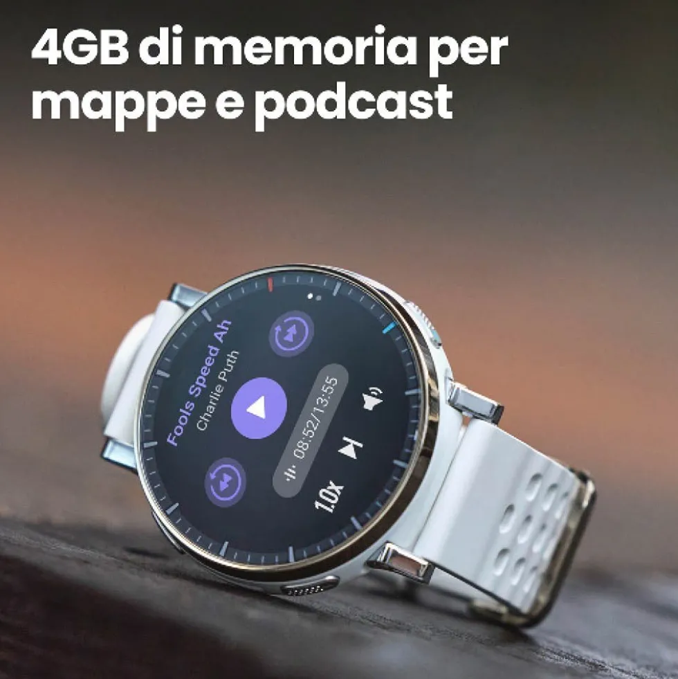 Smartwatch Amazfit Active 3 Premium Atlas Blue con GPS e NFC