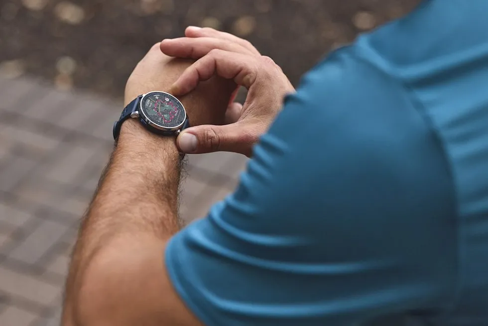 Smartwatch Amazfit Active 3 Premium Atlas Blue con GPS e NFC
