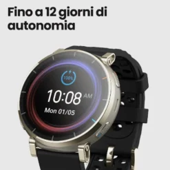 Smartwatch Amazfit Active 3 Premium Apex Silver con NFC e GPS