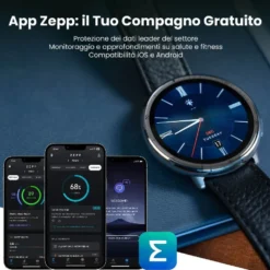 Smartwatch Amazfit Active 2 Round Premium Edition AMOLED