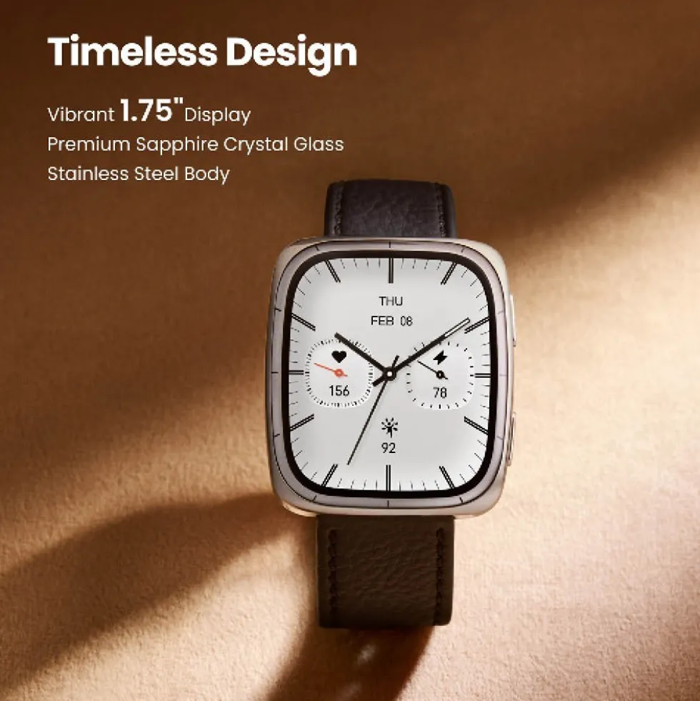 Smartwatch Amazfit Active 2 Square Black con display AMOLED