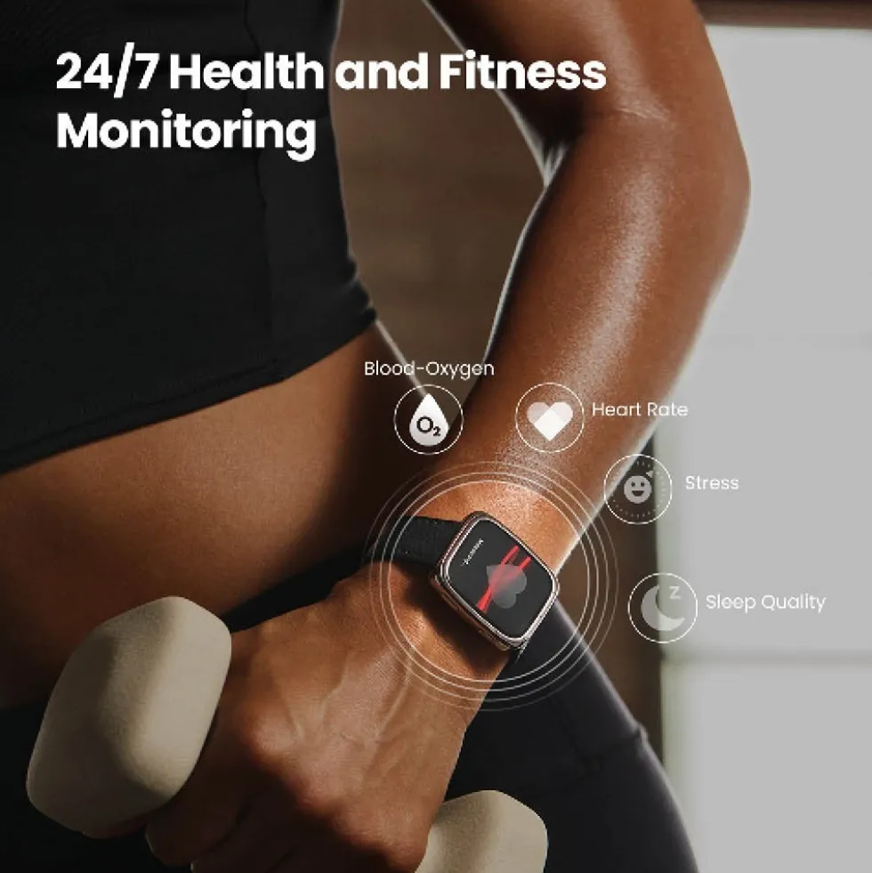 Smartwatch Amazfit Active 2 Square Black con display AMOLED