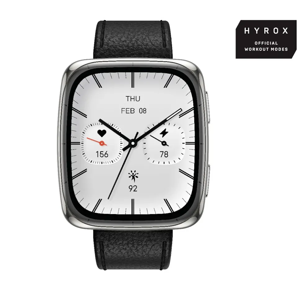 Smartwatch Amazfit Active 2 Square Black con display AMOLED