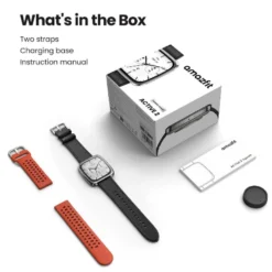 Smartwatch Amazfit Active 2 Square Black con display AMOLED