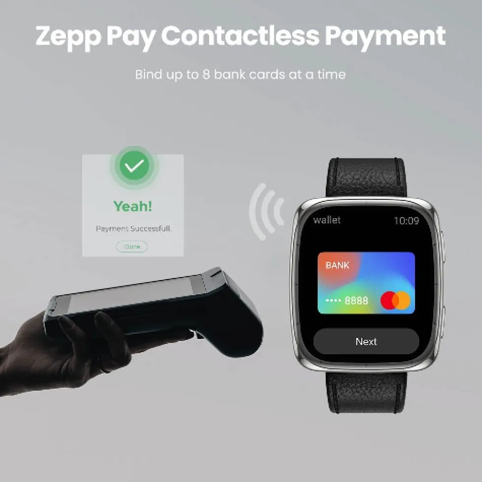 Smartwatch Amazfit Active 2 Square Black con display AMOLED