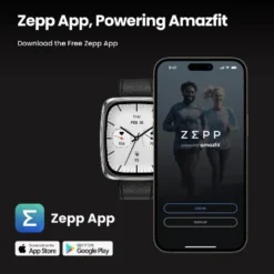 Smartwatch Amazfit Active 2 Square Black con display AMOLED
