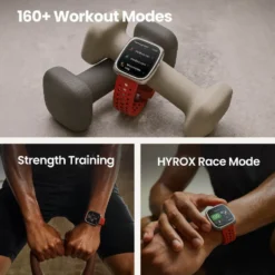 Smartwatch Amazfit Active 2 Square Black con display AMOLED