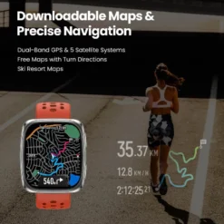 Smartwatch Amazfit Active 2 Square Black con display AMOLED