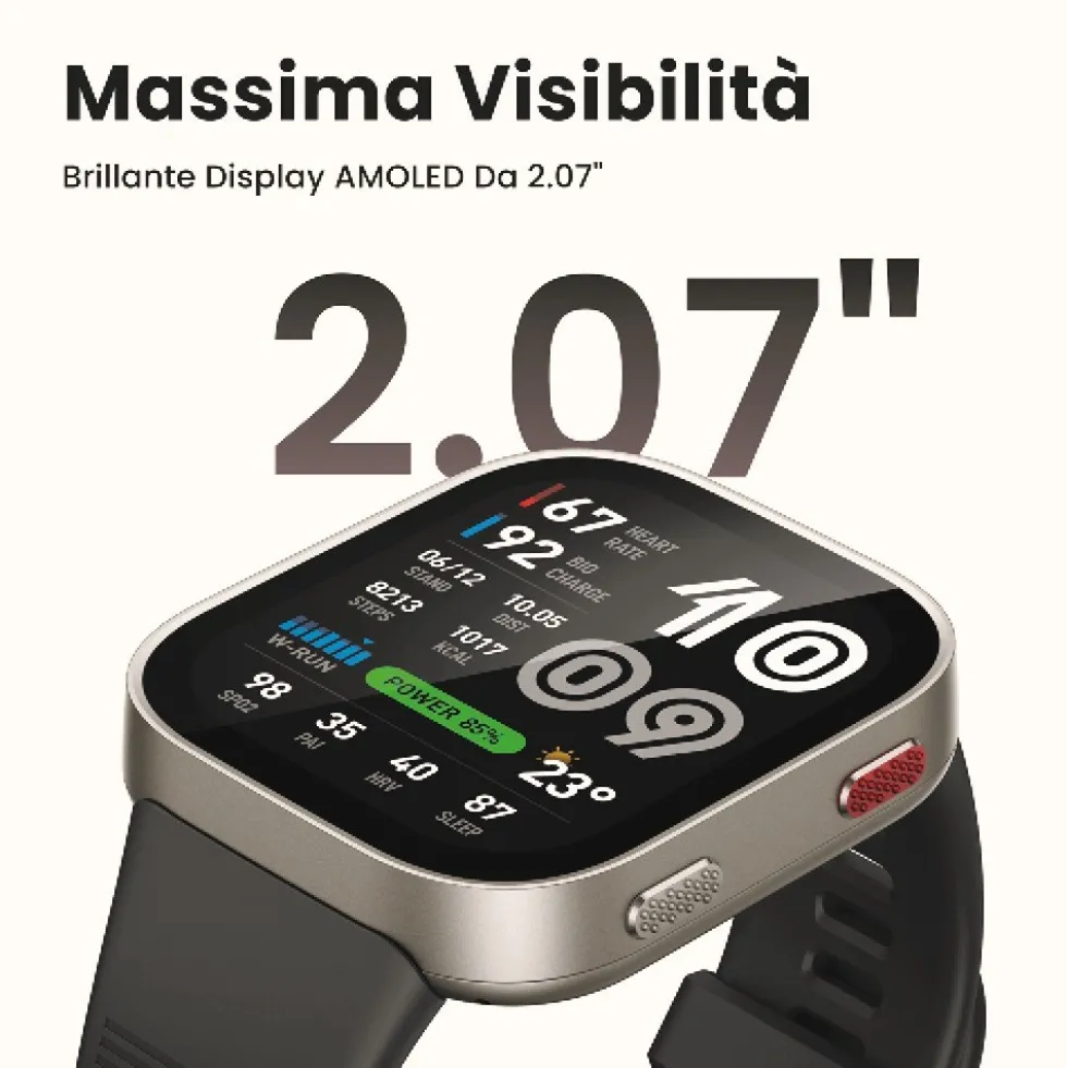 Smartwatch Amazfit Bip Max Silver con GPS