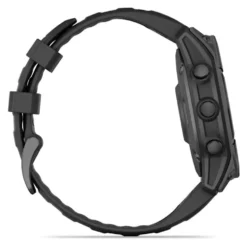 Smartwatch Garmin 010 03025 01 FENIX E Slate Gray Steel e Black