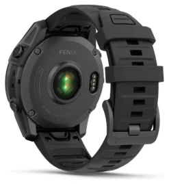 Smartwatch Garmin 010 03025 01 FENIX E Slate Gray Steel e Black