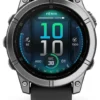 Smartwatch Garmin 010 03025 00 FENIX E Stainless steel e Black