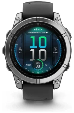 Smartwatch Garmin 010 03025 00 FENIX E Stainless steel e Black