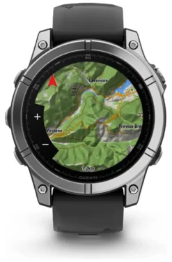 Smartwatch Garmin 010 03025 00 FENIX E Stainless steel e Black