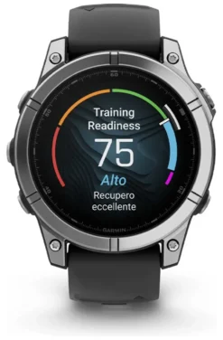 Smartwatch Garmin 010 03025 00 FENIX E Stainless steel e Black