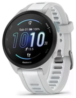 Smartwatch Garmin 010 02863 21 FORERUNNER 165 Mist grey e Whitestone