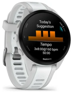 Smartwatch Garmin 010 02863 31 FORERUNNER 165 Music Mist grey e Whites