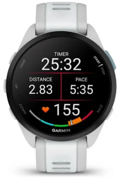 Smartwatch Garmin 010 02863 31 FORERUNNER 165 Music Mist grey e Whites