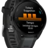 Smartwatch Garmin 010 02863 30 FORERUNNER 165 Music Black e Slate grey