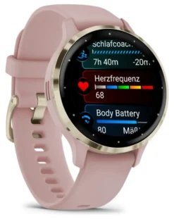 Smartwatch Garmin 010 02785 03 VENU 3S Dust rose e Soft gold