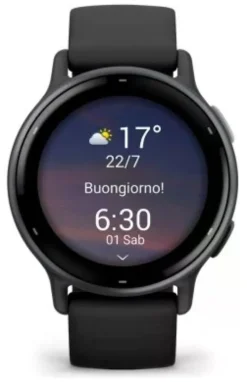 Smartwatch Garmin 010 02862 10 VIVOACTIVE 5 Black e Slate