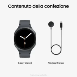 Smartwatch Samsung Galaxy Watch8 40mm BT Graphite