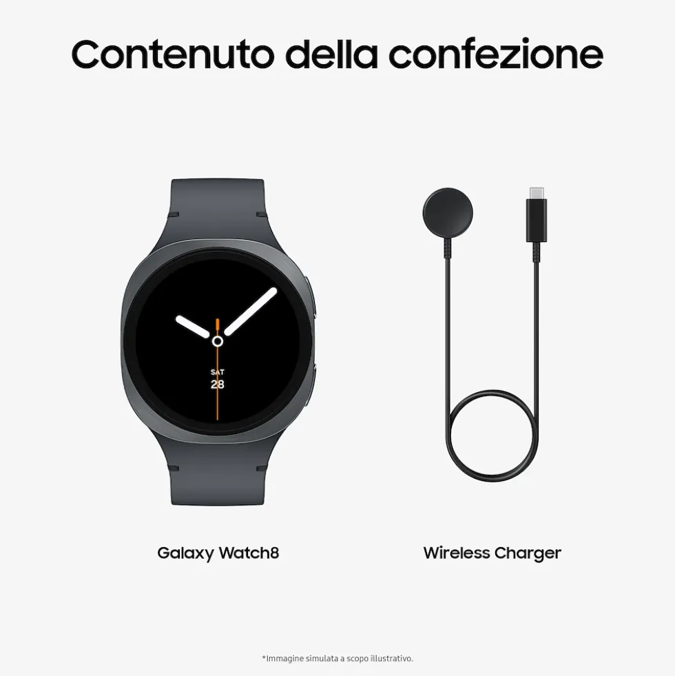 Smartwatch Samsung Galaxy Watch8 40mm BT Graphite