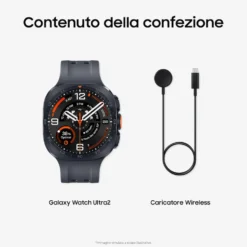 Smartwatch Samsung Galaxy Watch Ultra2 47mm LTE Titanio Grigio