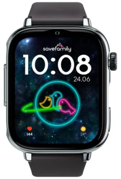 Smartwatch SaveFamily SAVEWATCH PLUS 2 4G Lte Silver e Black