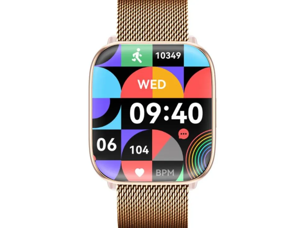 Smartwatch Trevi T-FIT 265 A Oro con funzione chiamata