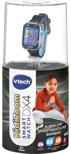 Smartwatch VTech Electronics 575279 KIDIZOOM DX4 Black