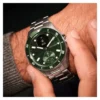 Smartwatch Withings 57254 SCANWATCH Nova Silver e Green