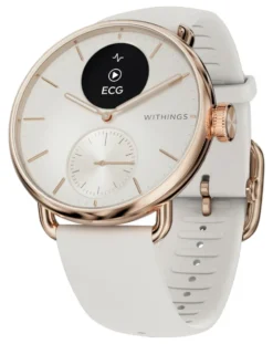 Smartwatch Withings SCANWATCH 2 Bundle Body Smart White e Rose gold