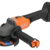 Smerigliatrice angol. Black & Decker BCG6L8NXJ POWERCONNECT Brushless