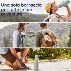 Sodastream Borraccia Termica Gasabile 900Ml Lavabile In Lavastoviglie
