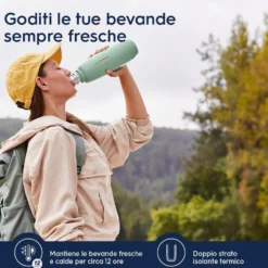 Sodastream Borraccia Termica Gasabile 900Ml Lavabile In Lavastoviglie