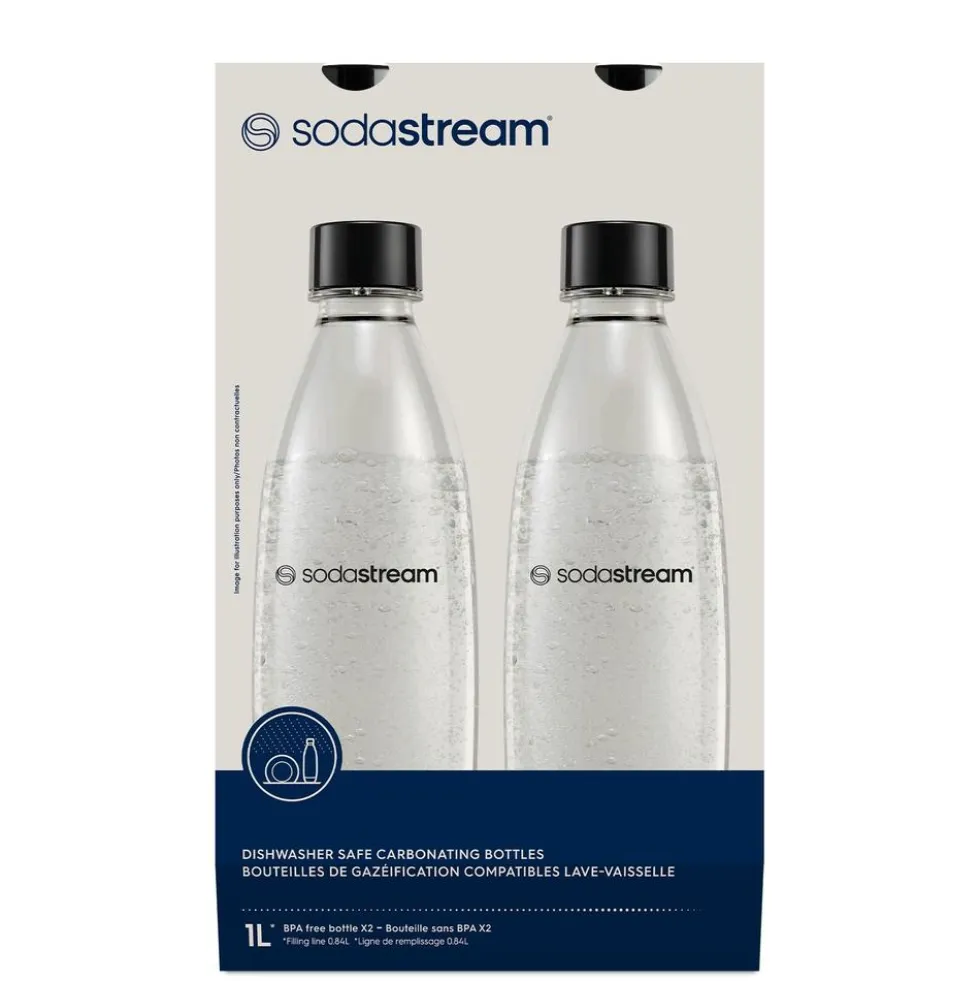 Sodastream Bottiglia 2Pz Fuse Bipack Lavabili In Lavastoviglie (No Jet)